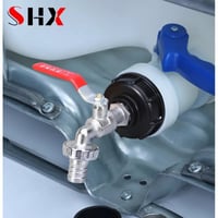 تحويلة خزان البلاستيك 2 بوصة إلى 1 بوصة