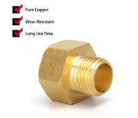 تحويلة من 1/8 بوصة إلى 1/8 بوصة