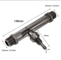 فنتوري خلاط حقن الاسمدة الزراعية 3/4 بوصة