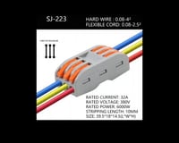 نقطة توصيل(الكمية 6) 3 خط