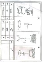 كرسي بار مخمل لون ازرق