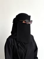 طرحة ربط + نقاب غيوض