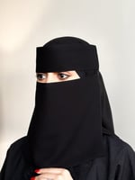 طرحة بندانه + نقاب غيوض