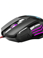 ماوس العاب سلكي BAJEAL G5 اضاءة RGB 7 ازرار DPI قا...