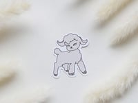 ملصق بتصميم خروف