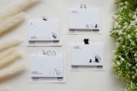 ورق ملاحظات لاصق بتصميم قطط