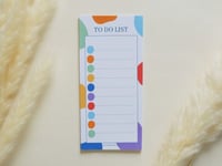 ورق ملاحظات To Do List بتصميم احجار