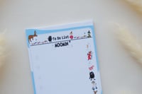 ورق ملاحظات To Do List بتصميم Moomin