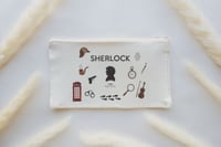 محفظة قماشية بتصميم Sherlock