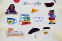 مجموعة ملصقات بتصميم Gilmore Girls