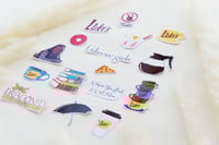 مجموعة ملصقات بتصميم Gilmore Girls