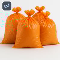 أكياس نفايات شوال برتقالي -مناسبة للذبائح بالجملة