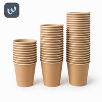 كرتون أكواب كرافت ورقية بالجملة