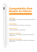 قلم ذكي للايباد والأجهزة اللوحية | ستايلس مغناطيسي...