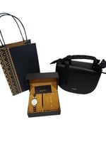 طقم ساعه مع شنطة نسائية عرض خاص