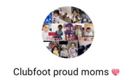 شحن مخفض خاص لجروب Clubfoot proud moms