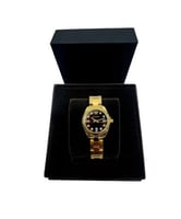 ساعة نسائية ستيل باللون الذهبي