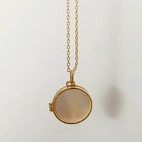 قلادة دائرية - مقاومة للصدأ