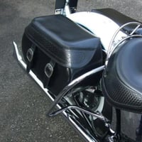 سدل قارد كروم من Hogworkz لدراجات هارلي سوفتيل '00...