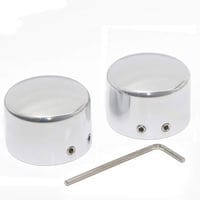 اغطية صواميل المحور الامامي كروم لدراجات هارلي 200...