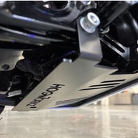 لوحة حماية سوداء للهيكل / واقي المكينة السفلي من H...