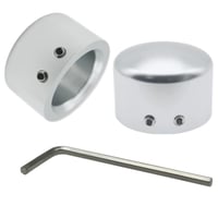 اغطية صواميل المحور الامامي كروم لدراجات هارلي 200...