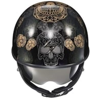 خوذة نصف وجه مفتوحة من سكوربيون تصميم الجمجمة EXO-...