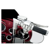 مجموعة أغطية مفاتيح كروم من Drag Specialties لهارل...