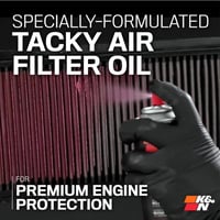 مجموعة بخاخ منظف فلتر الهواء من K&N