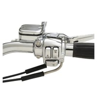 مجموعة أغطية مفاتيح كروم من Drag Specialties لهارل...