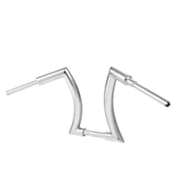 فات هاندل بار كروم اسود 16 انش رايزر 1.25 عرض 2 ان...