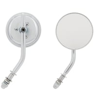 مرآة دائريه كروم مقاس 4 بوصات L/R من Harddrive لدر...