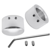 اغطية صواميل المحور الامامي كروم لدراجات هارلي 200...