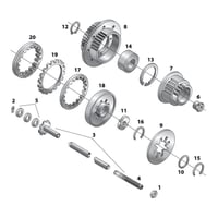 رمان محور القابض لدراجات هارلي تورينق سوفتيل داينا...