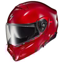 خوذة سكوربيون EXO-GT930 المتحولة باللون الكرزي الأ...