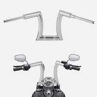 فات هاندل بار كروم /اسود 12 انش رايزر 1.25 عرض 2 ا...