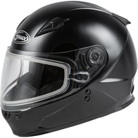 خوذة كاملة الوجه من GMAX للأطفال لون أسود