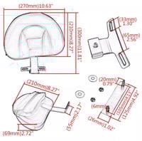 باك رست هارلي سوفتيل 2007-2017