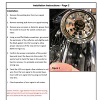 اشارات جانبية امامية مع طوق ليد اضائه نهاريه Custo...