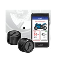 حساس هواء الاطارات من FOBO اسود / رصاصي للدراجات ا...