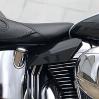 واقي حرارة المحرك من HogWorkz لون اسود لدراجات هار...