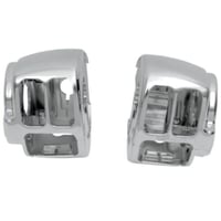 طقم غطاء مفاتيح كروم من Drag Specialties لدراجات ه...