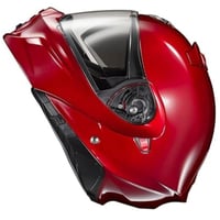 خوذة سكوربيون EXO-GT930 المتحولة باللون الكرزي الأ...