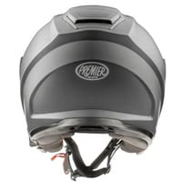 خوذة من PREMIER Dokker مفتوحه الوجه لون أسود مطفى