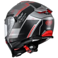 خوذة من PREMIER TYPHOON المتحوله لون اسود مطفي مع...