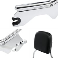 سيسي بار باك رست لدراجات هارلي كروم / أسود سوفتيل...