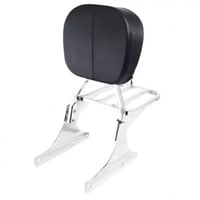 باك رست مع سلة امتعة لدراجات هارلي سوفتيل كروم / ا...