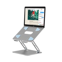 ستاند المونيوم سايجي للابتوب متعدد الوظائف - فضي