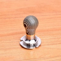 تامبر ضاغط للقهوة من ELARTE Walnut Wood .58.5.mm