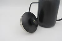 إبريق التقطير ، مع مقياس حرارة